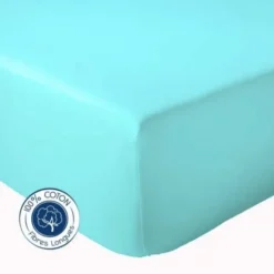 Drap Housse coton bonnet 23 cm fabriqué en France