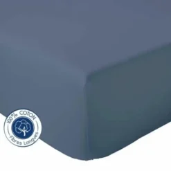 Drap Housse coton bonnet 23 cm fabriqué en France