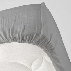 Drap Housse en gaze de coton ANGELIA