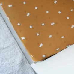 Drap housse en jersey de coton motif enfantin