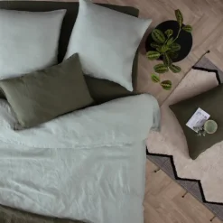 Drap housse en 100% lin