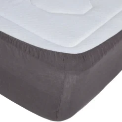 Drap housse en 100% lin
