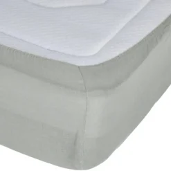 Drap housse en 100% lin