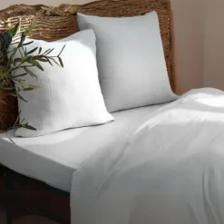Drap housse gaze de coton doux