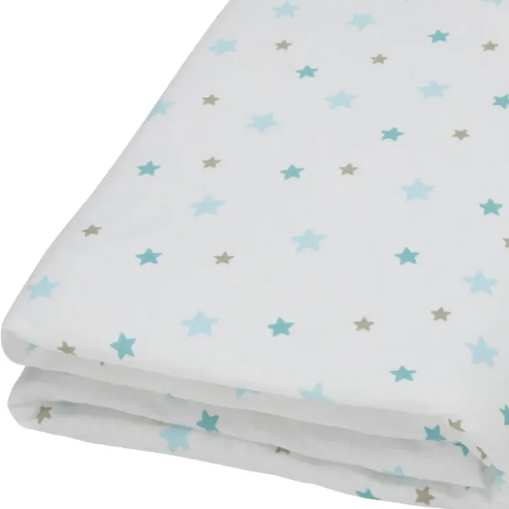 Drap housse imprimé étoiles