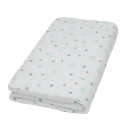 Drap housse imprimé étoiles