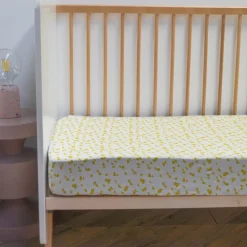 Drap housse Jersey enfant imprimé savane