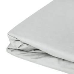 Drap housse élastiqué en 100% coton peigné