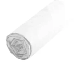 Drap housse uni en coton