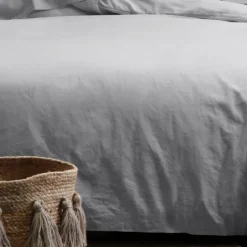 Drap housse uni en coton bio