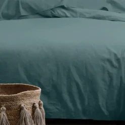 Drap housse uni en coton bio