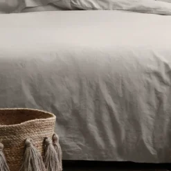 Drap housse uni en coton bio