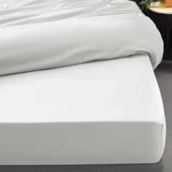 Drap Housse Uni 100% Percale de Coton ORIGINE