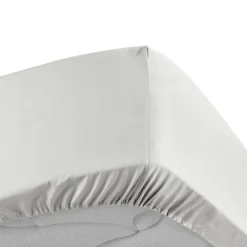 Drap Housse Uni 100% Percale de Coton ORIGINE