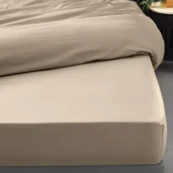 Drap Housse Uni 100% Percale de Coton ORIGINE