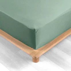 Drap Housse Uni 100% Percale de Coton ORIGINE