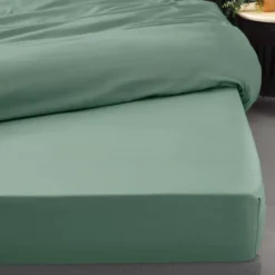 Drap Housse Uni 100% Percale de Coton ORIGINE