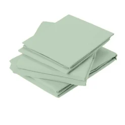 Drap Plat en Coton Lavé