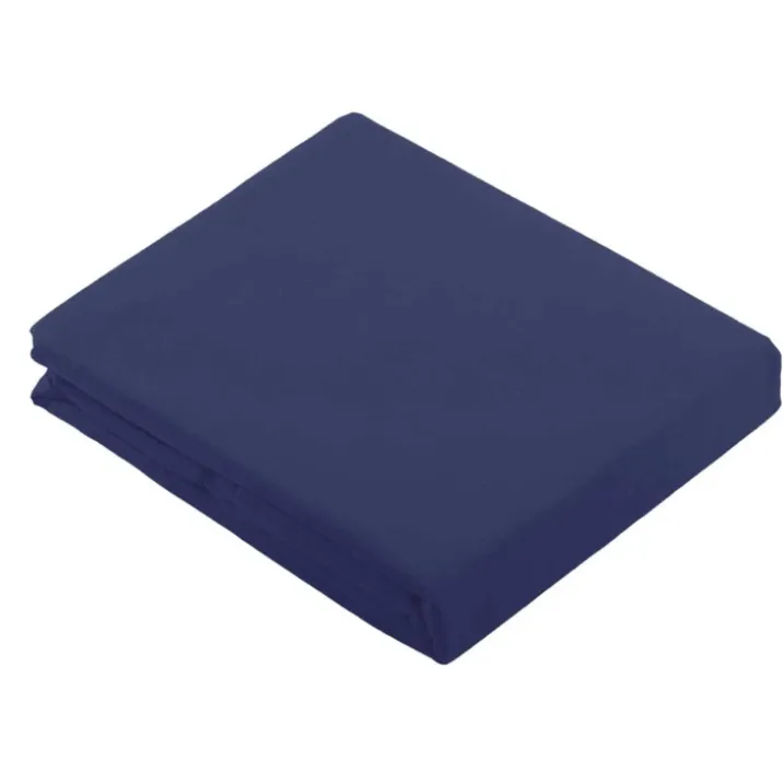 Drap Plat Uni en 100 % Coton
