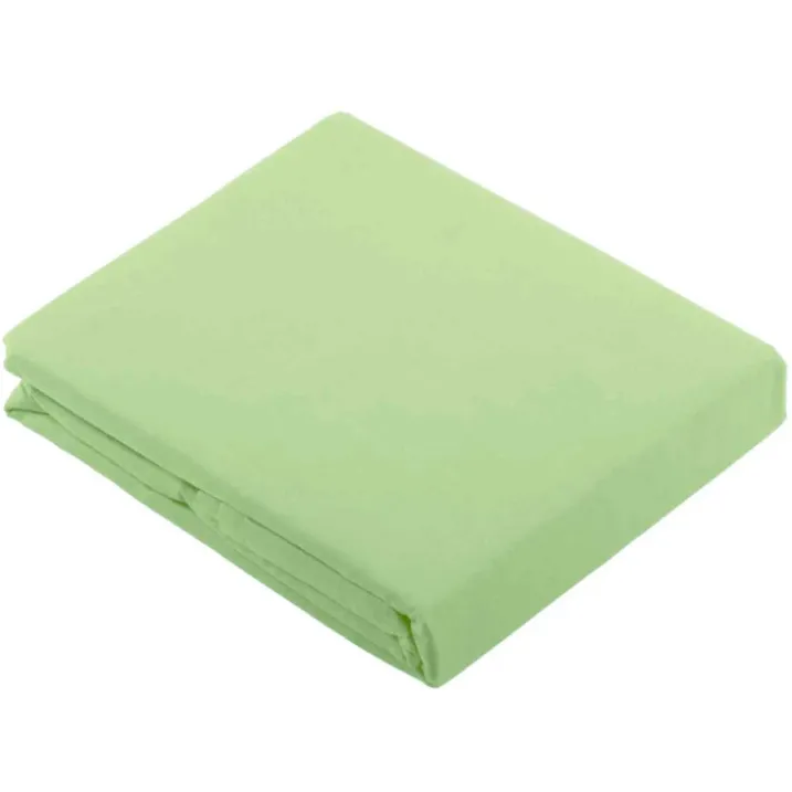 Drap Plat Uni en 100 % Coton