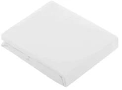 Drap recouvrement ton sur ton 240 x 310 cm blanc