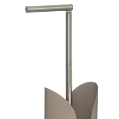 Dérouleur de papier toilette et sa réserve au style design