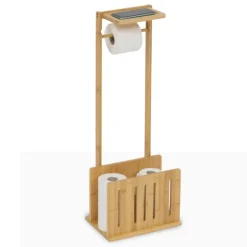 Dérouleur pour papier WC avec réserve
