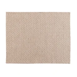 Duo de sets de table à motifs géométriques