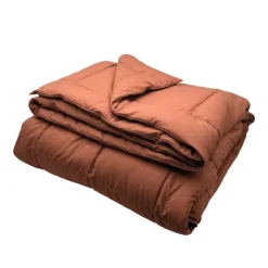 Edredon matelassé peau de pêche Oekotex