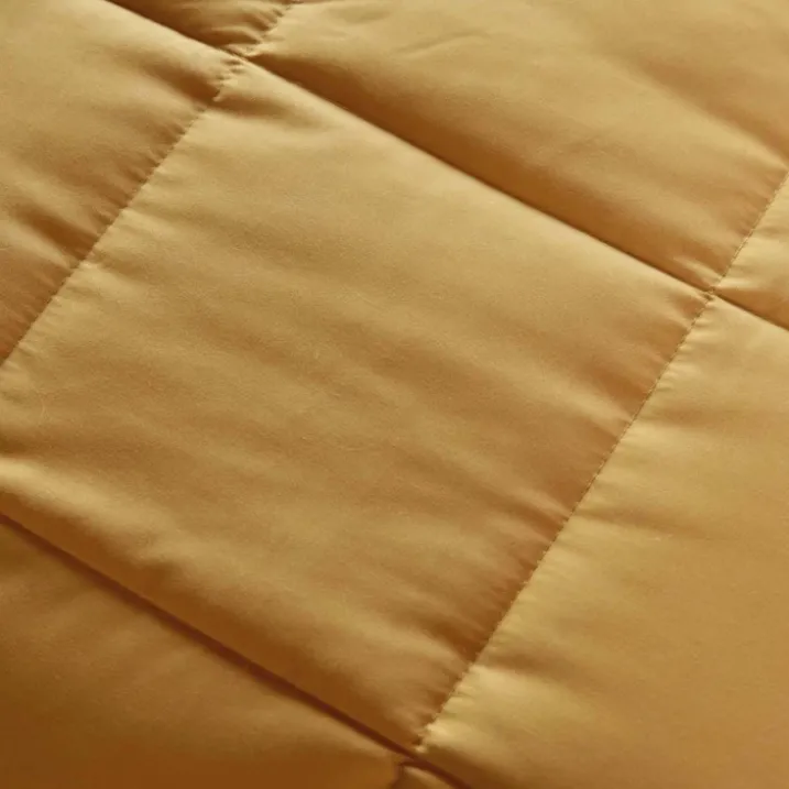 Edredon ou couvre-lit matelassé peau de pêche Oekotex