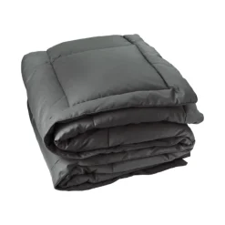 Edredon ou couvre-lit matelassé peau de pêche Oekotex