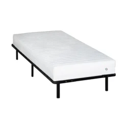 EGIO - Matelas latex like + sommier métal - ferme