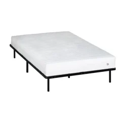 EGIO - Matelas latex like + sommier métal - ferme