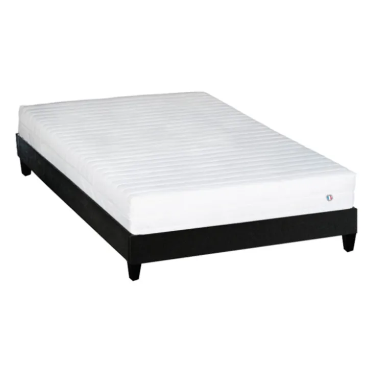 EGIO - Matelas latex like + sommier bois - ferme