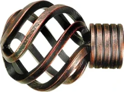 Embout 'psychédélique' pour barre Ø 28 mm