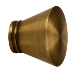 2 Embouts de tringle effet trapèze
