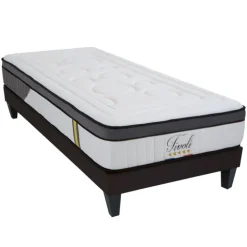 Ensemble matelas et sommier au confort ferme