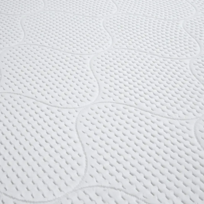Ensemble matelas à mémoire de forme ferme + sommier en bois