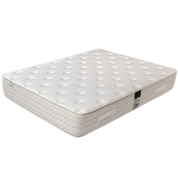 Ensemble matelas mousse 26 cm et sommier beige