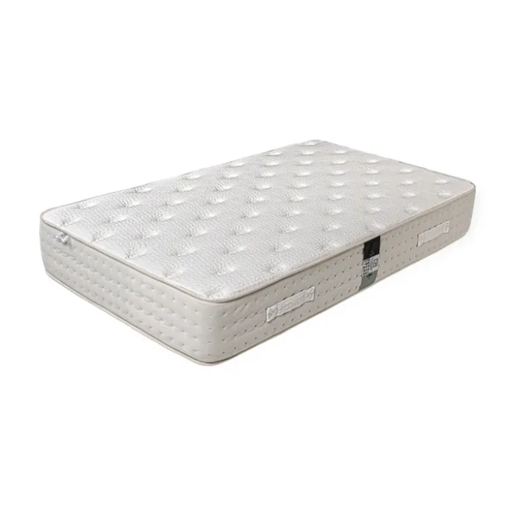 Ensemble matelas mousse 26 cm et sommier beige