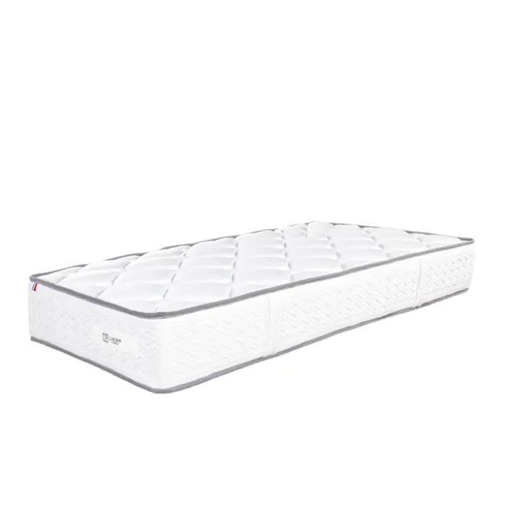 Ensemble matelas mousse 20 cm et sommier gris