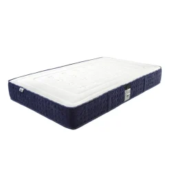 Ensemble matelas mousse 24 cm et sommier gris