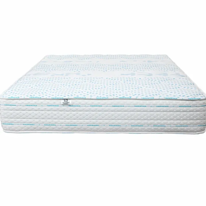 Ensemble matelas mousse ferme 24 cm et sommier blanc