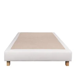 Ensemble matelas ressorts ensachés 26 cm et sommier beige