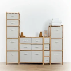 Etagère en Bambou 3 casiers