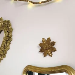 Ex-voto œil doré déco murale