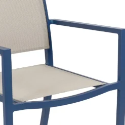Fauteuil empilable à accoudoir