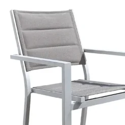 Fauteuil empilable en textilène