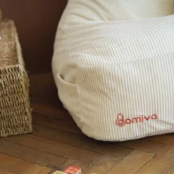 Fauteuil enfant en velours avec oreilles de félin