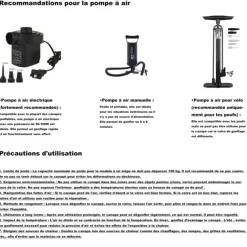 Fauteuil gonflable modulable pour extérieur déhoussable FORMENTERA